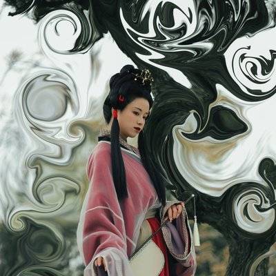 汉服模特