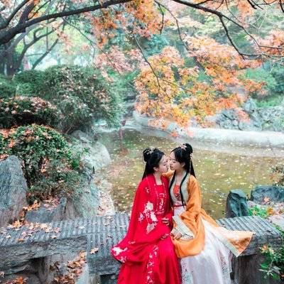 汉服模特