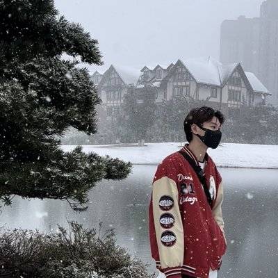 黑白模特