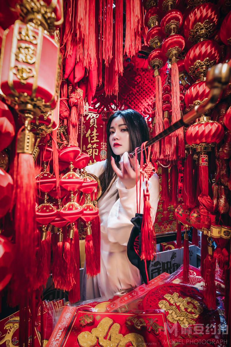 汉服模特