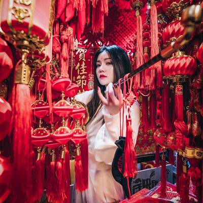 汉服模特