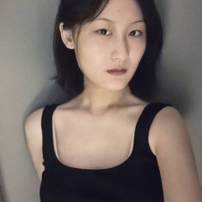 黑白模特