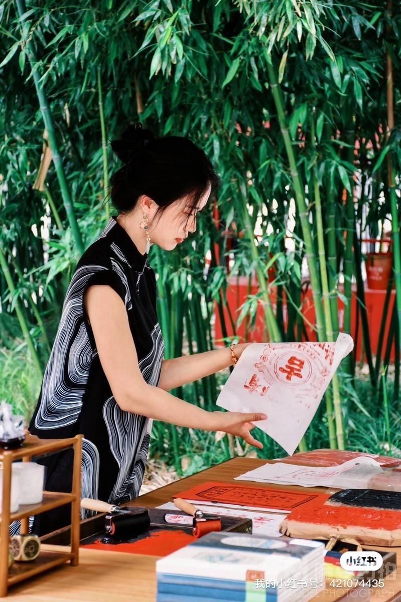 森系模特