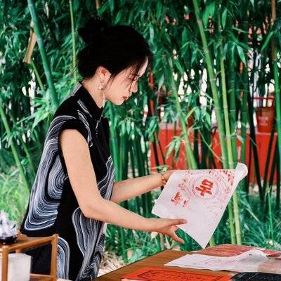森系模特