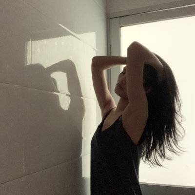 黑白模特