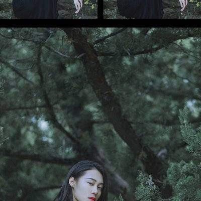 森系模特