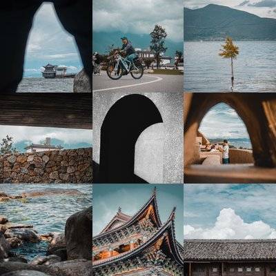 胶片模特