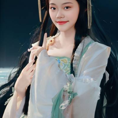 汉服模特