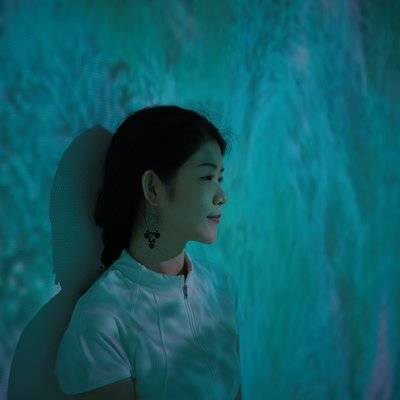 黑白模特