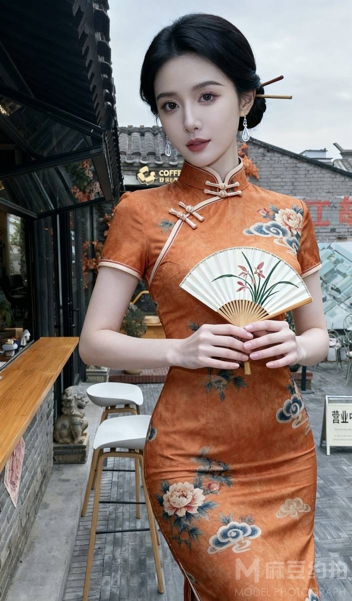 旗袍模特