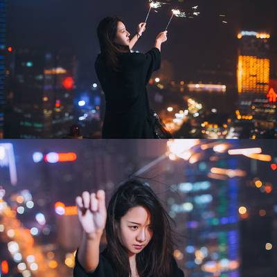 情绪模特