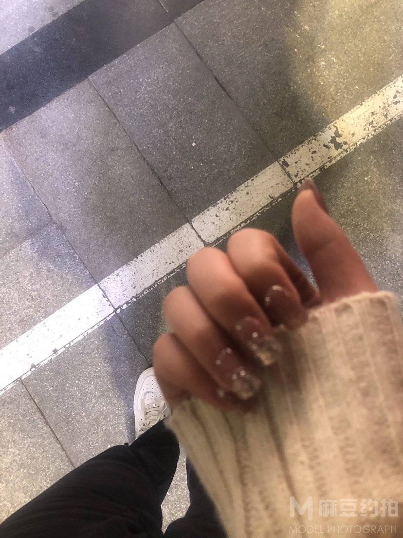 黑白模特