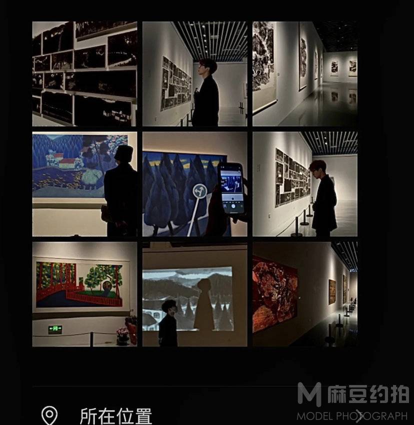 胶片模特