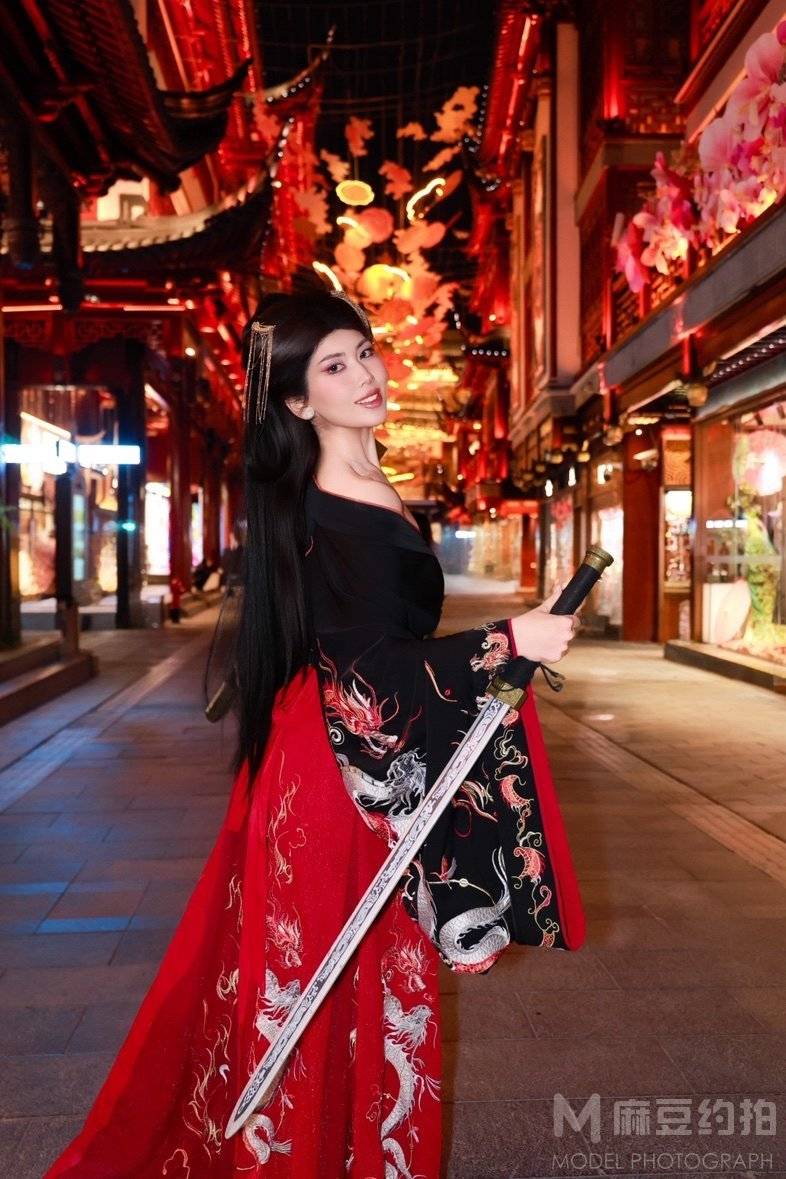 汉服模特