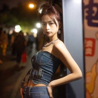 时尚模特