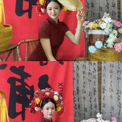 旗袍模特