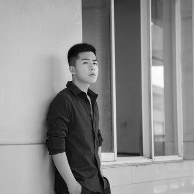黑白模特