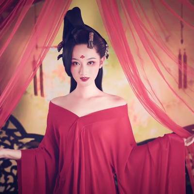 汉服模特