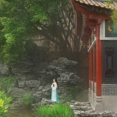 汉服模特