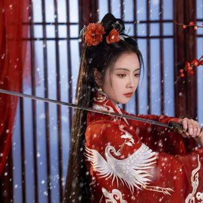 汉服模特