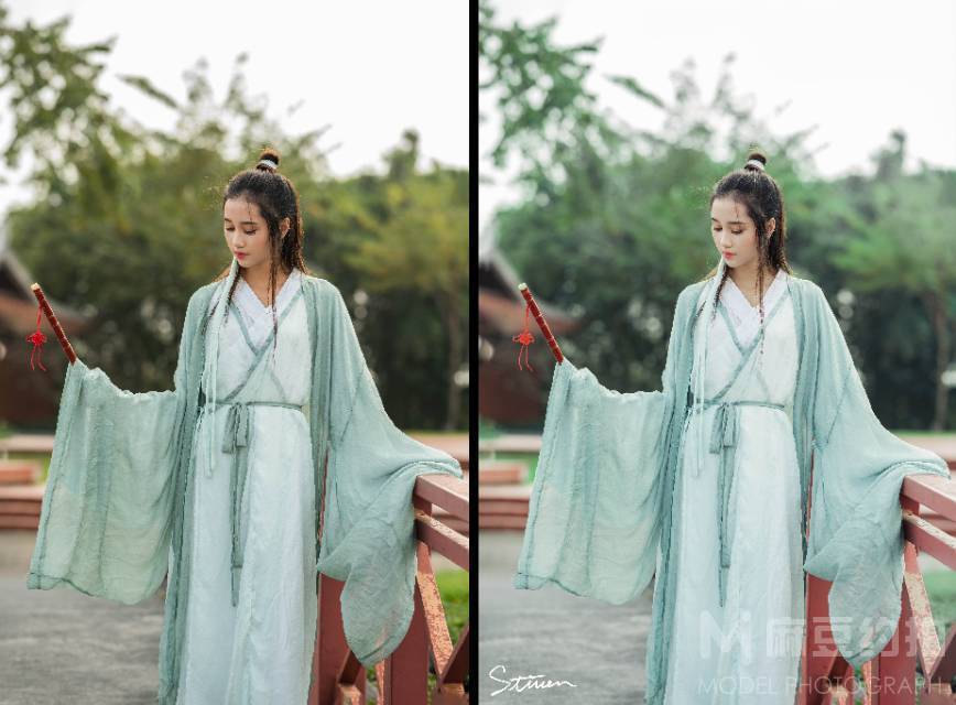 汉服模特