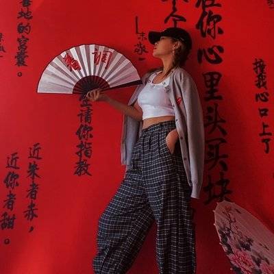森系模特