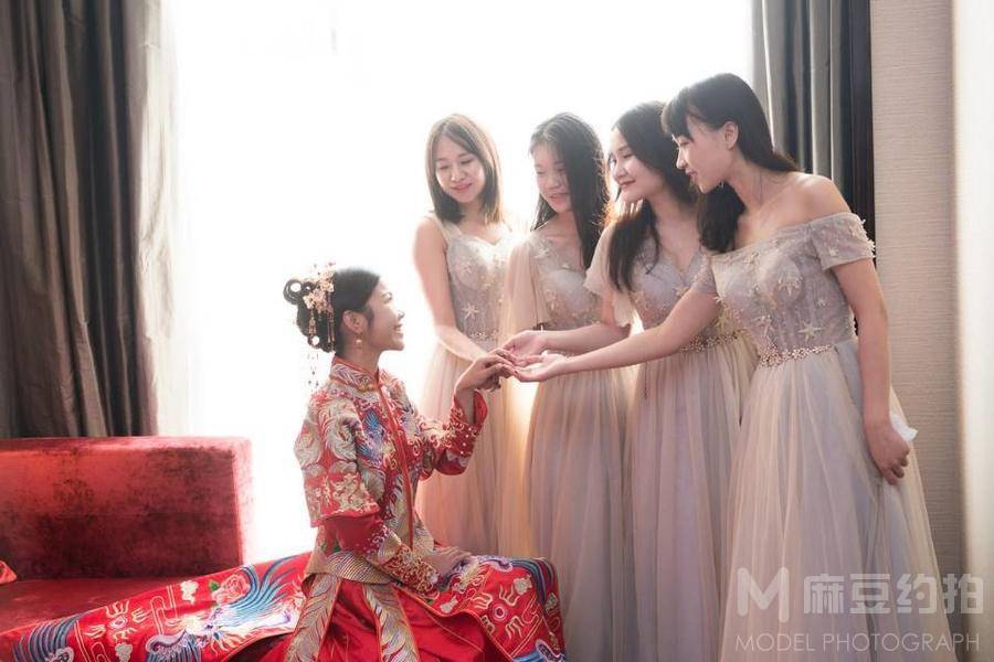 婚礼模特