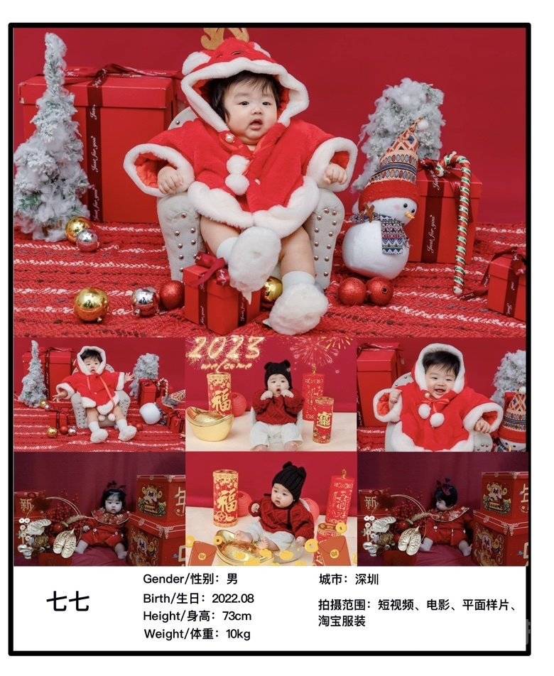 儿童摄影模特