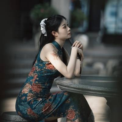 民国模特