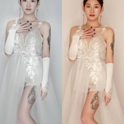 婚礼模特