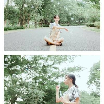 森系模特