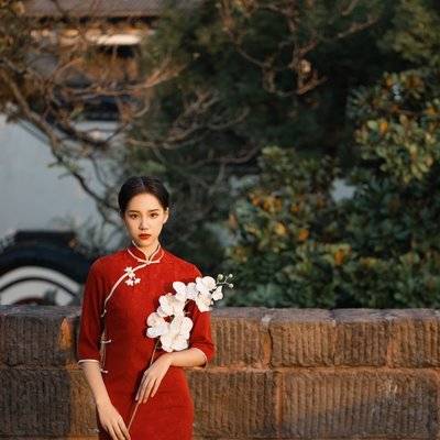旗袍模特