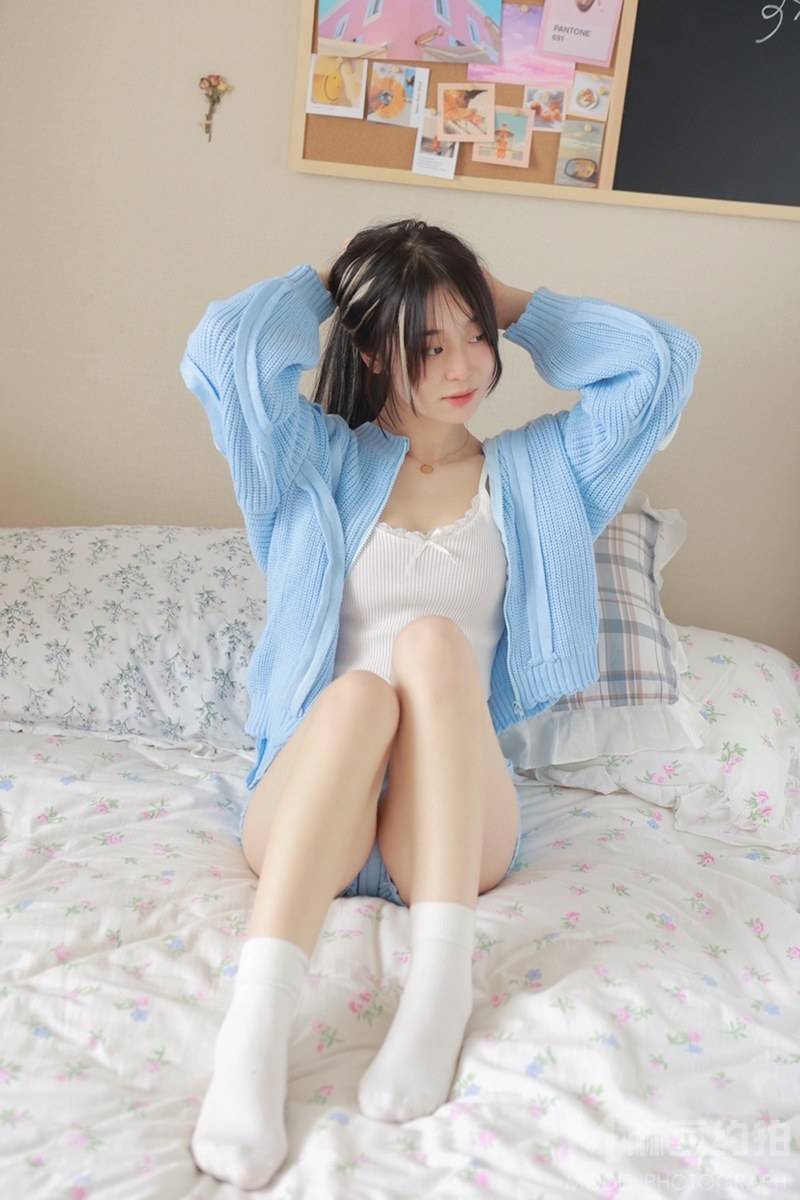 黑白模特