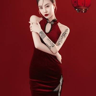 旗袍模特