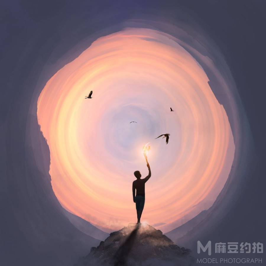 情绪模特