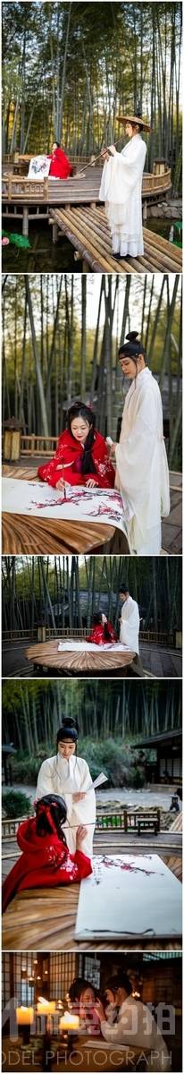 汉服模特