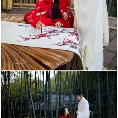 汉服模特
