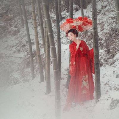 汉服模特