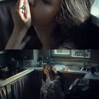 情绪模特