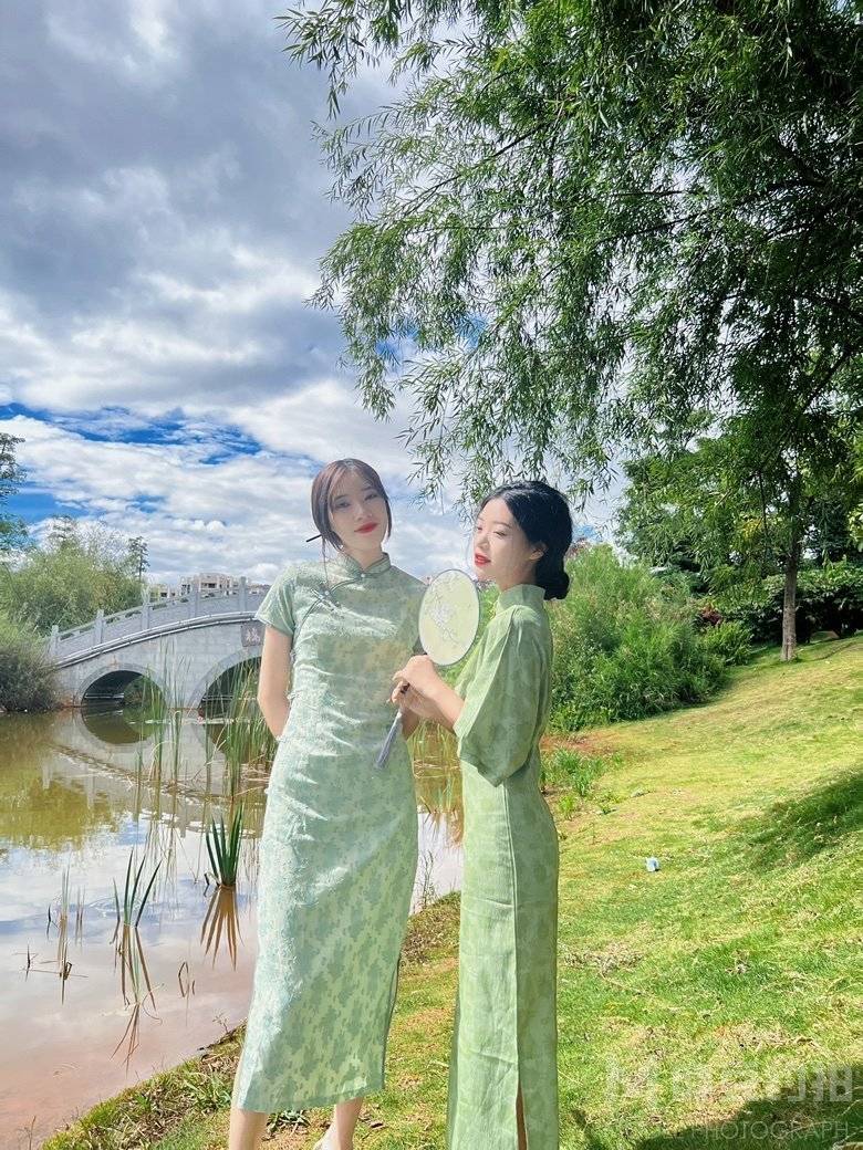 旗袍模特