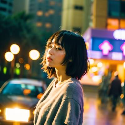 森系模特