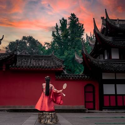 汉服模特