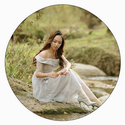 森系模特