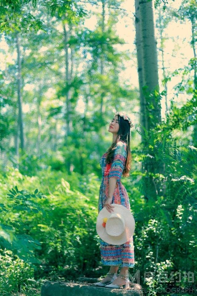 森系模特