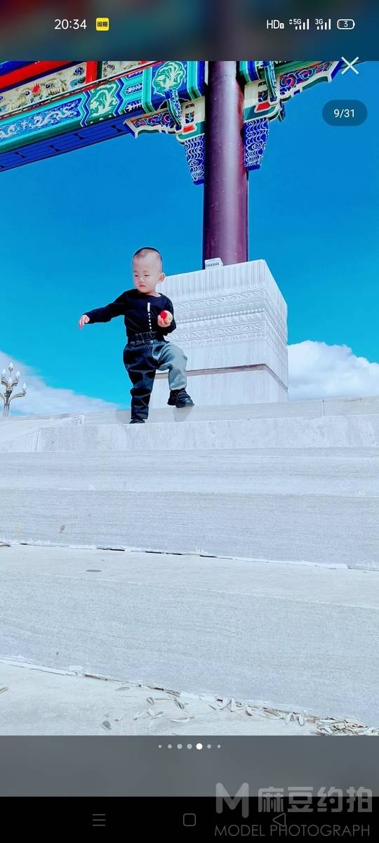 儿童摄影模特