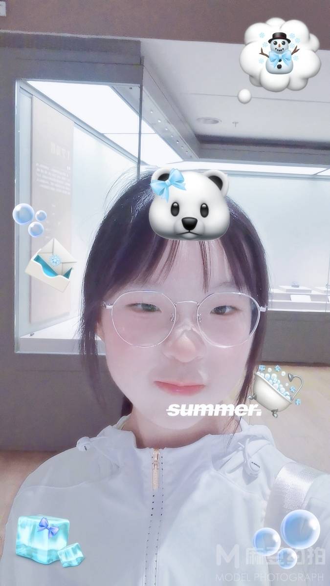 森系模特