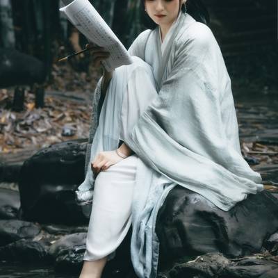 森系模特