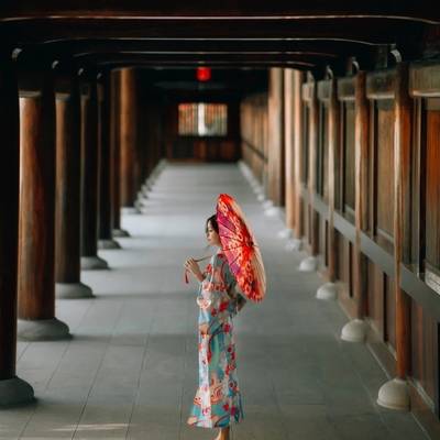 汉服模特