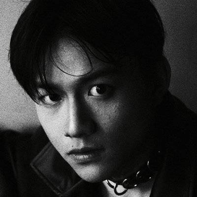 黑白模特