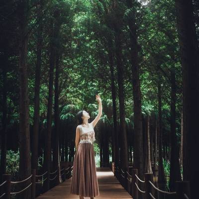 森系模特